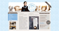 Desktop Screenshot of chezvirginie.com